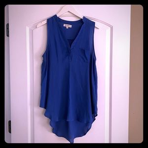 Umgee brand, Blue, sleeveless blouse